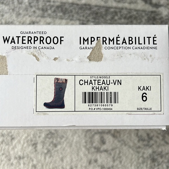 Cougar Canada Chateau waterproof snow boots. Ladies size 6M (big girls size 4.5) - Picture 4 of 5